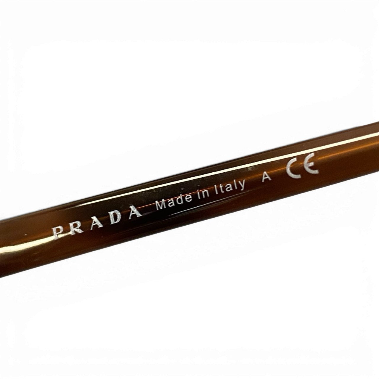 b15 PRADA プラダ ロゴ サングラス アイウェア SPR56T 57□16 アイボリー レディースta1