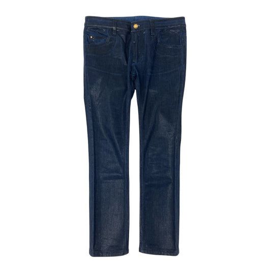 83L2 【美品】LOUIS VUITTON ルイヴィトン スキニーデニムパンツ ジーンズ ストレッチ イタリア製 RW122W F2PA21B6G 36サイズ インディゴ レディースo07t