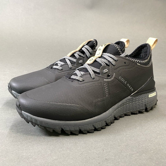 1g31 《美品》 COLE HAAN コールハーン GOLF GRAND360 グラウンド ゴルフ スニーカー 9M ブラック シューズ 紳士靴t18r