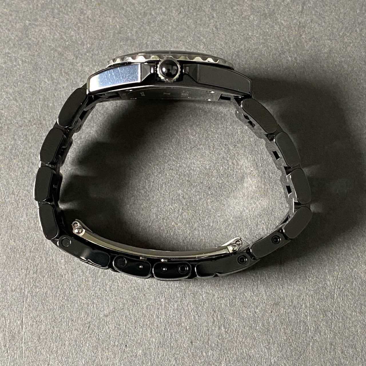 CHANEL シャネル J12 Ref:H4196 インテンスブラック 29mm レディース クォーツ腕時計 セラミック