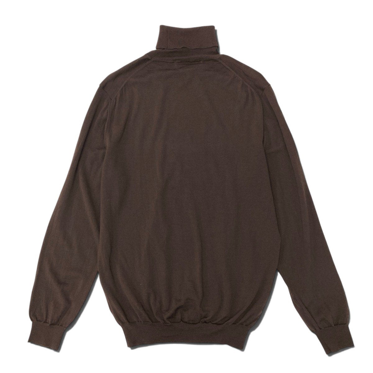 3j20 Salvatore Ferragamo サルヴァトーレフェラガモ ハイネックニットセーター タートルネック イタリア製 XLサイズ ブラウン ウール100％ レディース 女性用u02t