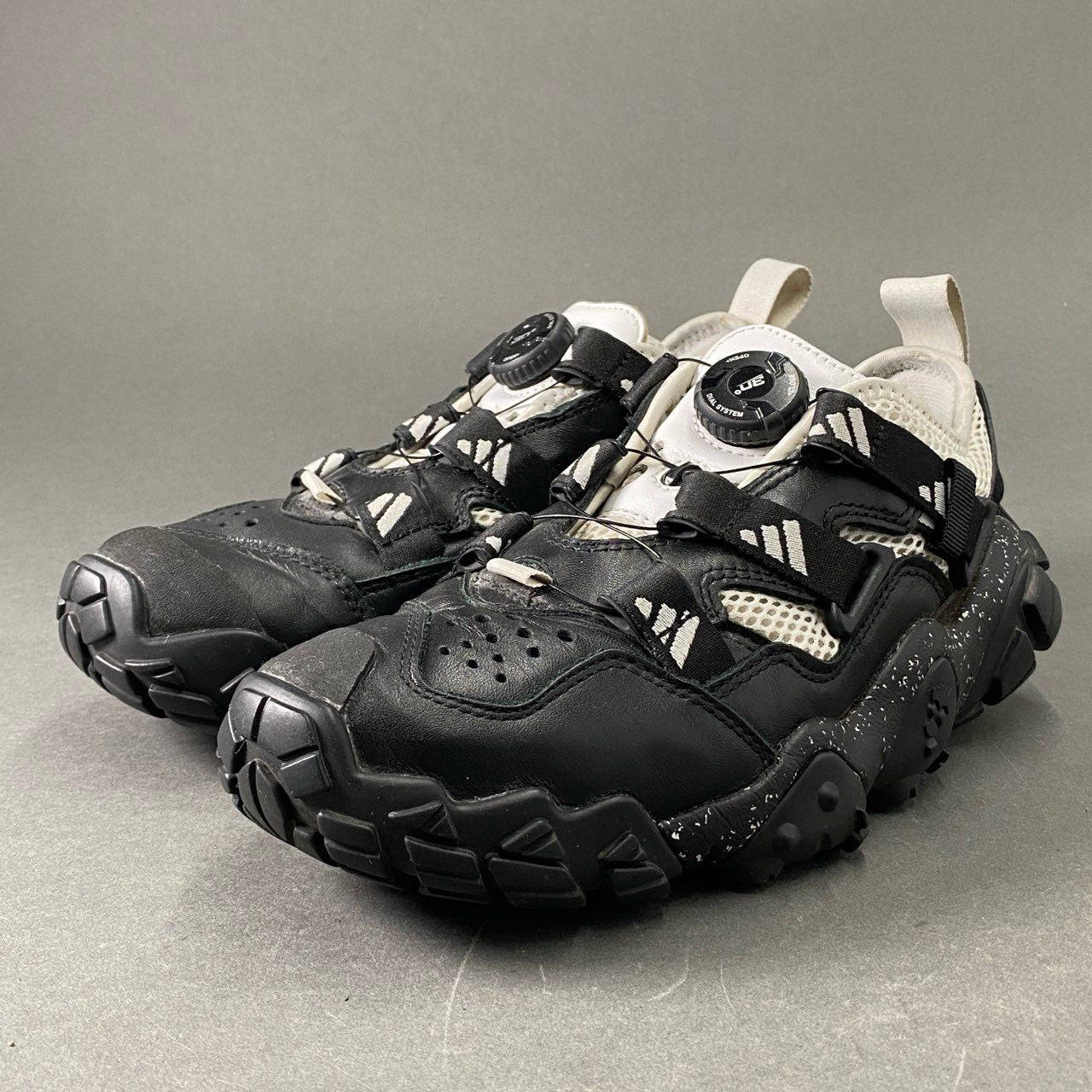 1e12 adidas アディダス × HYKE ハイク AH-002 XTA FL BOA スニーカー ダイヤルシステム FY3943 23cm ブラック