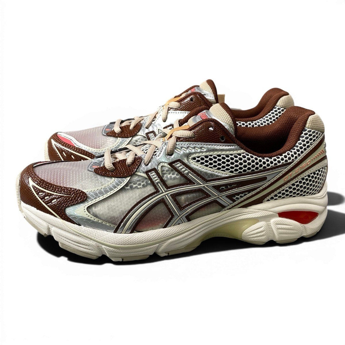 2g8【極美品】asics アシックス ABOVE THE CLOUDS ローカットスニーカー シューズ GT-2160 26.5cm グレー ブラウン メンズ 男性用o07t
