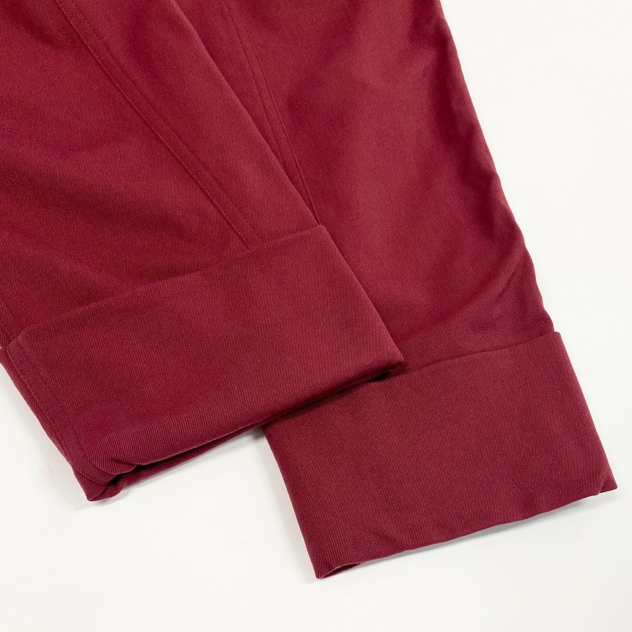 65d16 HERMES エルメス ジョッキーパンツ ジョッパーズ ロング ボトムス 伸縮ストレッチ サイズ40 ボルドー レディース 女性用u02t