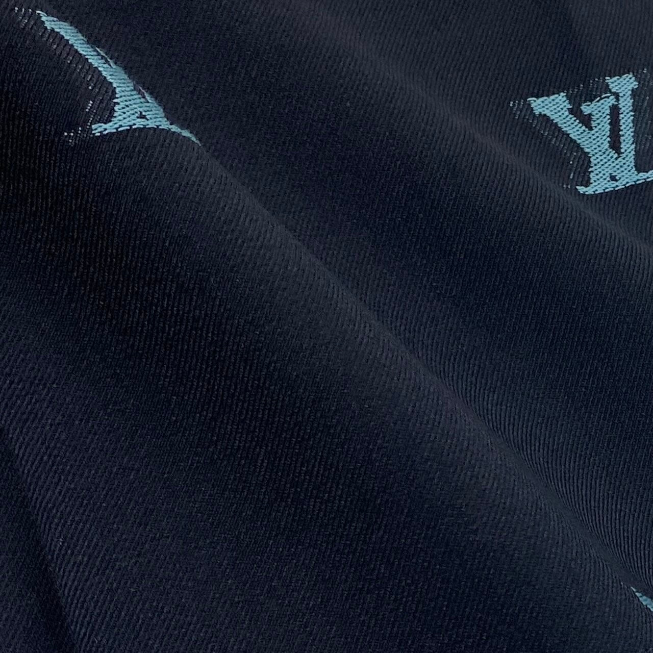 Id2 《未使用品》 LOUIS VUITTON ルイヴィトン LV ロゴショーツ Logo Short Pants サイズ46 ブラック ショートパンツ タグ付t18r