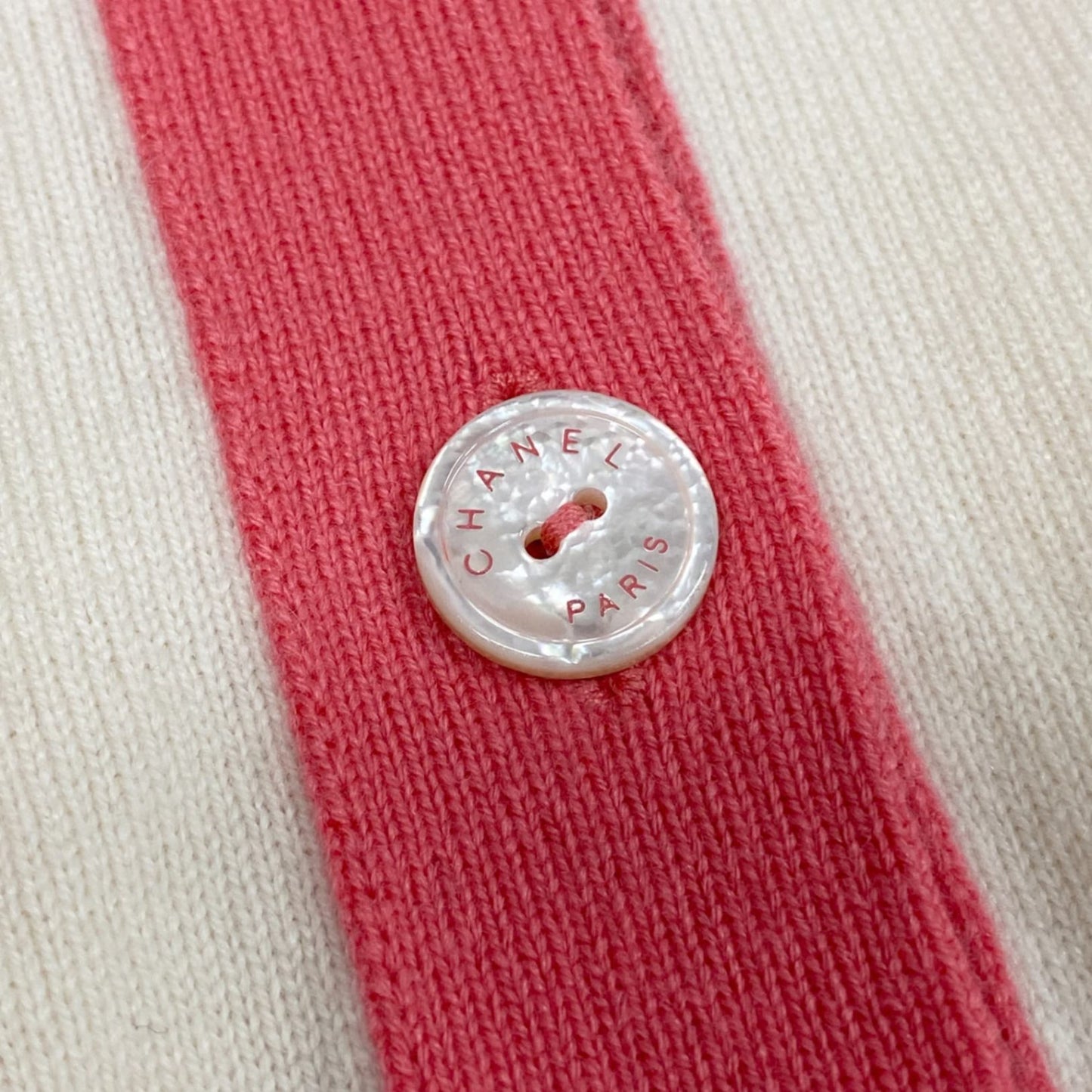 b23 CHANEL シャネル P61427 2019年 カシミヤ100％ カーディガン ニット サイズ40 レディースta1