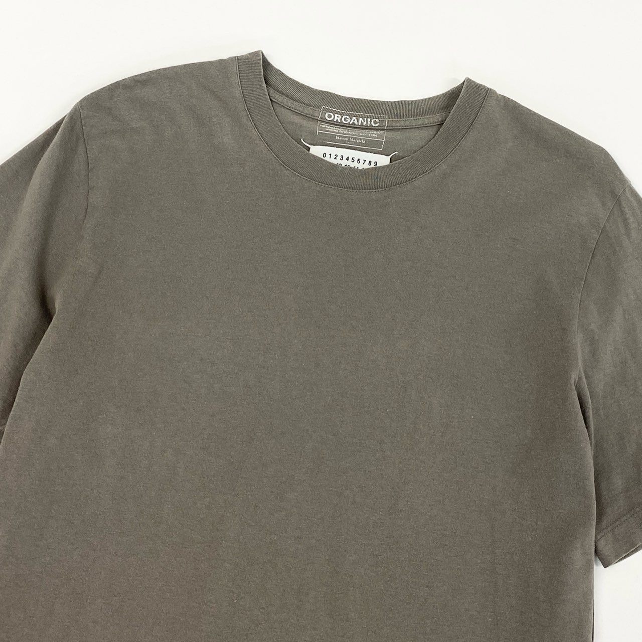 78i10 Maison Margiela メゾンマルジェラ 半袖Tシャツ カットソー トップス クルーネック S50GC0673 S カーキ系 コットン メンズ 2022年k02i
