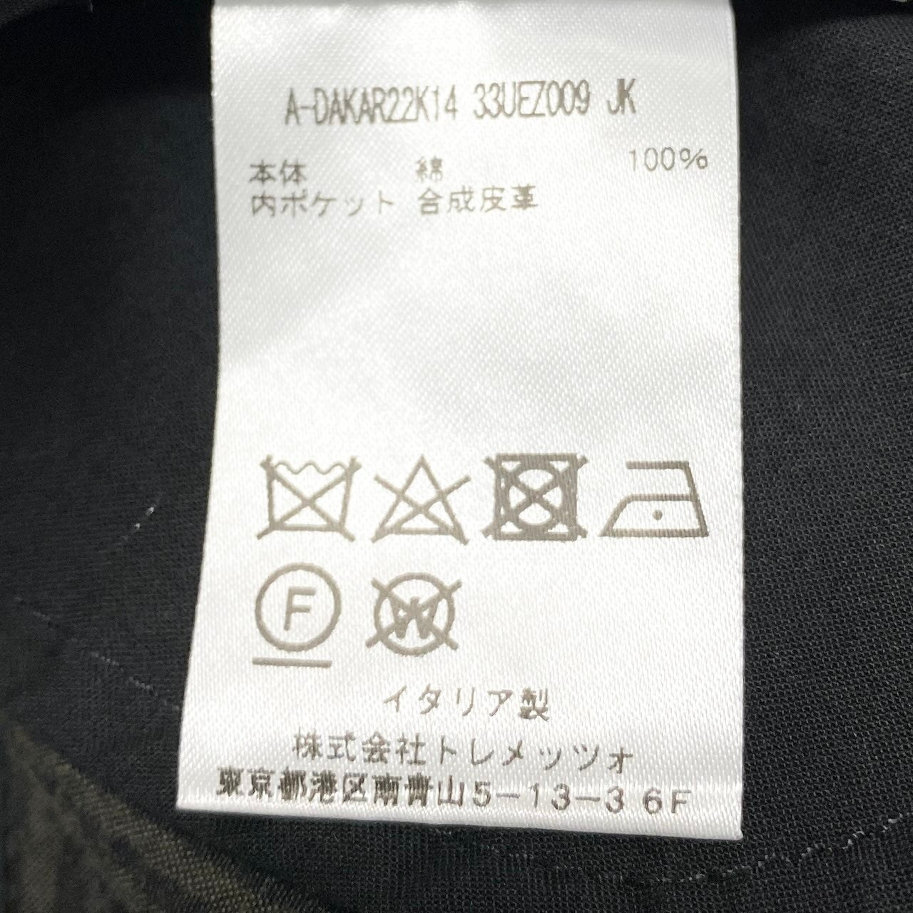76c26 TAGLIATORE タリアトーレ テーラードジャケット シアサッカー ストライプ 44サイズ カーキ ブラック コットン100％ メンズ 男性用u02t