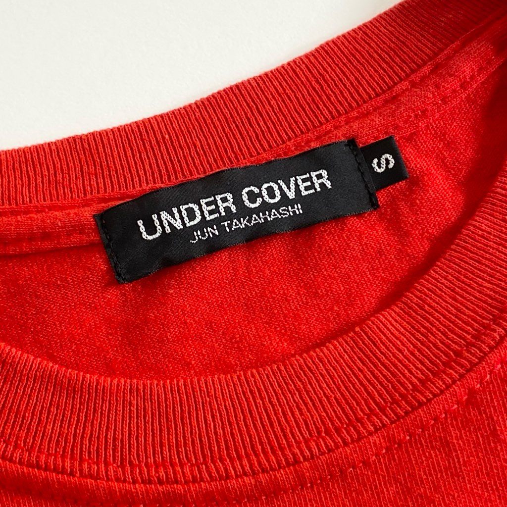 21g9 UNDER COVER アンダーカバー ジュンタカハシ クロスボーン BUT期 上映会限定Tシャツ サイズS レッド ブレインT メンズ