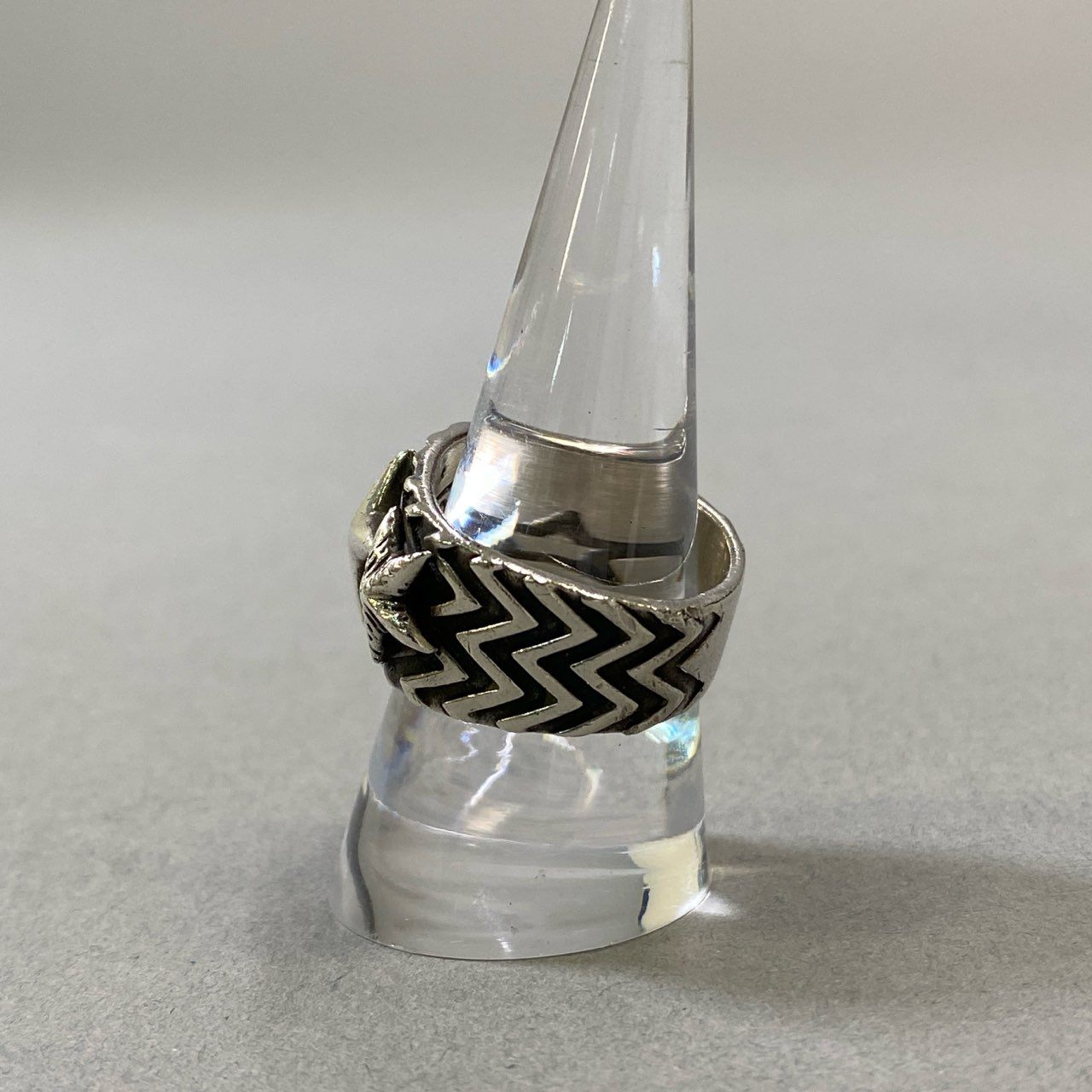 j6 CODY SANDERSON コディサンダーソン Wave Gear 3 Stars Ring インディアンジュエリー リング シルバー 925 Silver Indian Jewelry 保存袋付きt18r