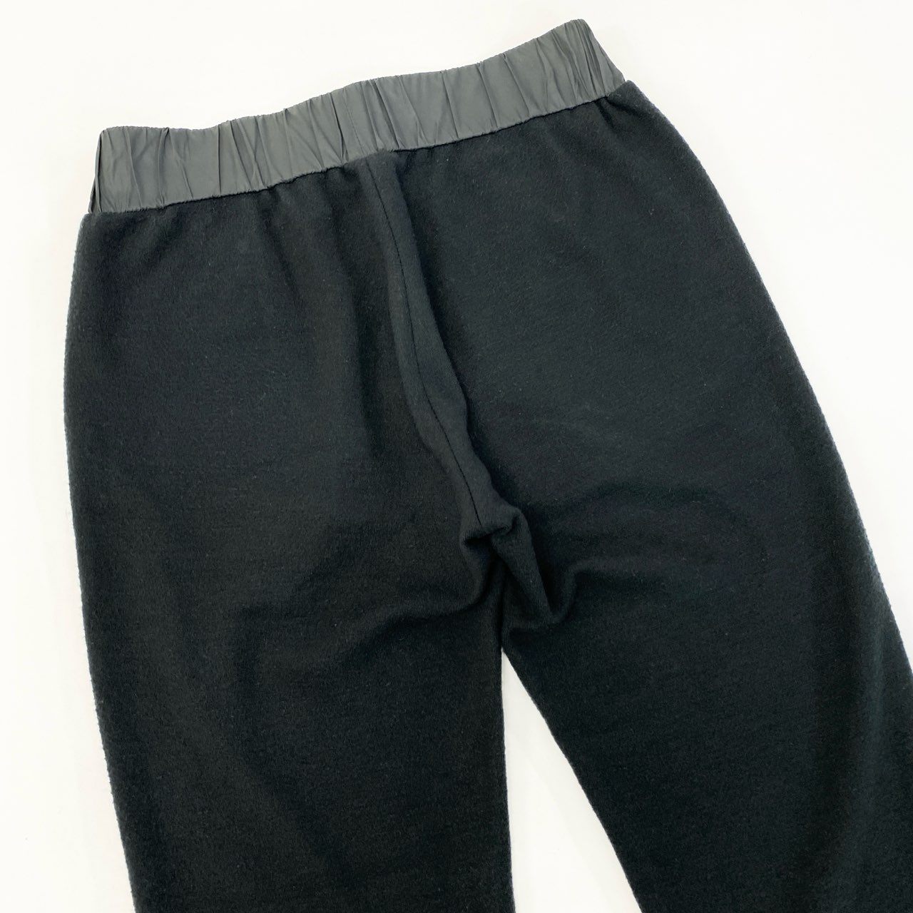 9a27《美品》 BOTTEGA VENETA ボッテガヴェネタ ウールニット スウェットパンツ サイズ50 グレー Wool Knit Sweat Pantst18r