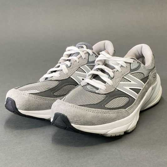 1g8《美品》 new balance ニューバランス USA製 990 V6 スニーカー M990GL6 25cm グレー レザー シューズ