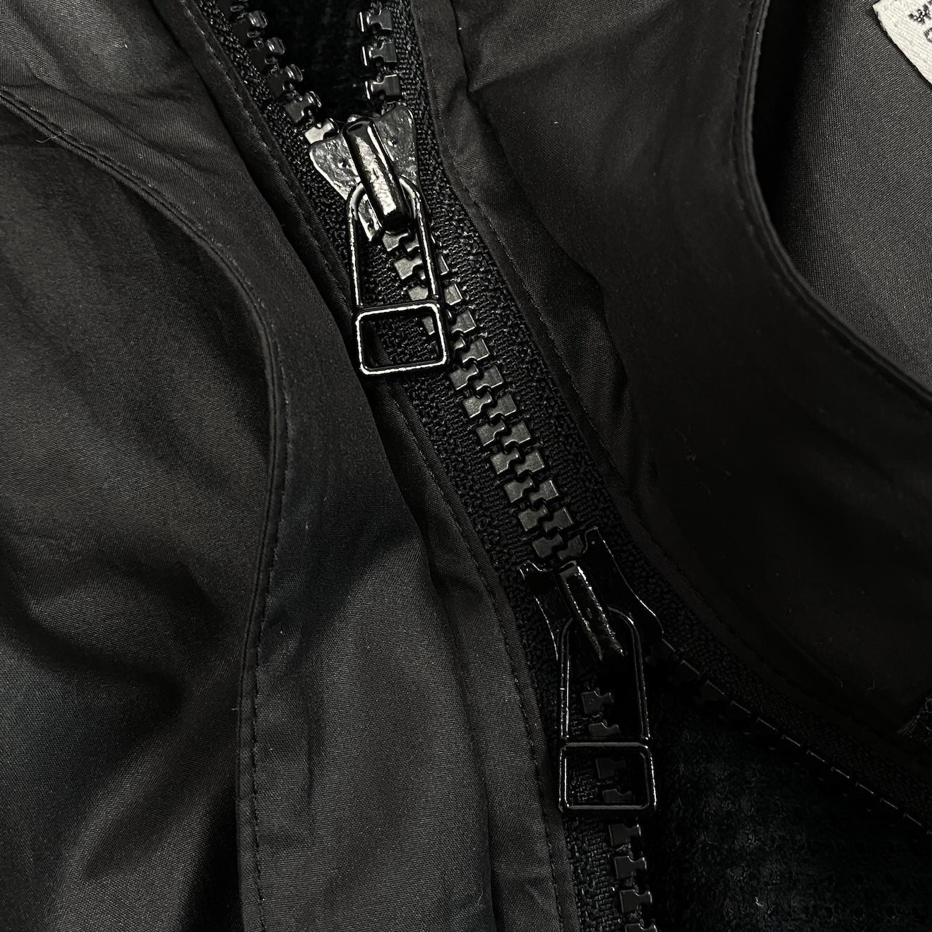 8c11 wtaps ダブルタップス ROKUDENASHI タフタフィールドコート モッズコート S相当 ブラック メンズ アウターk02i