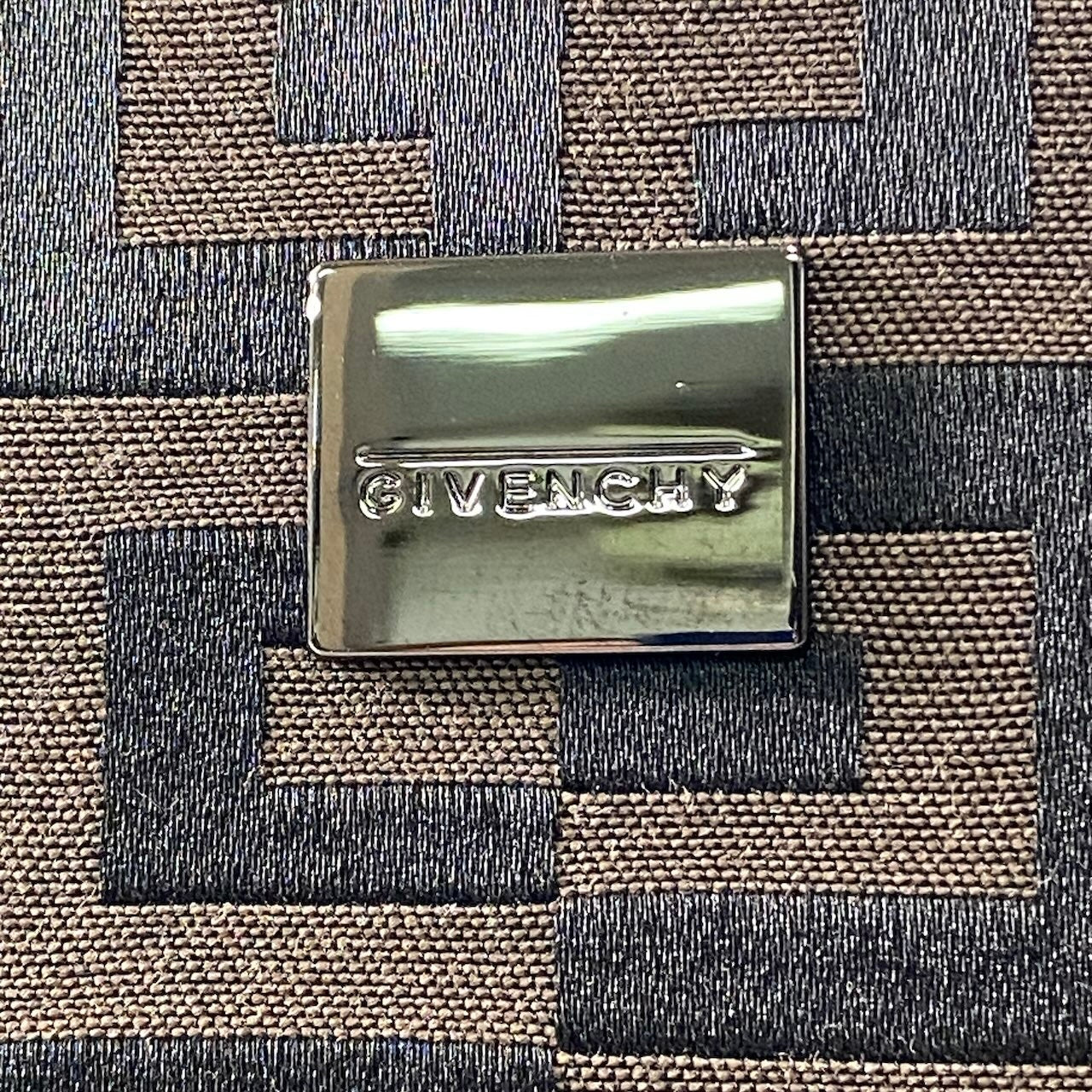 《極美品》 GIVENCHY ジバンシー 4G ワンハンドル ハンドバッグ 4G 4G Top Handle Bag ブラウン ブラック カバンt18r