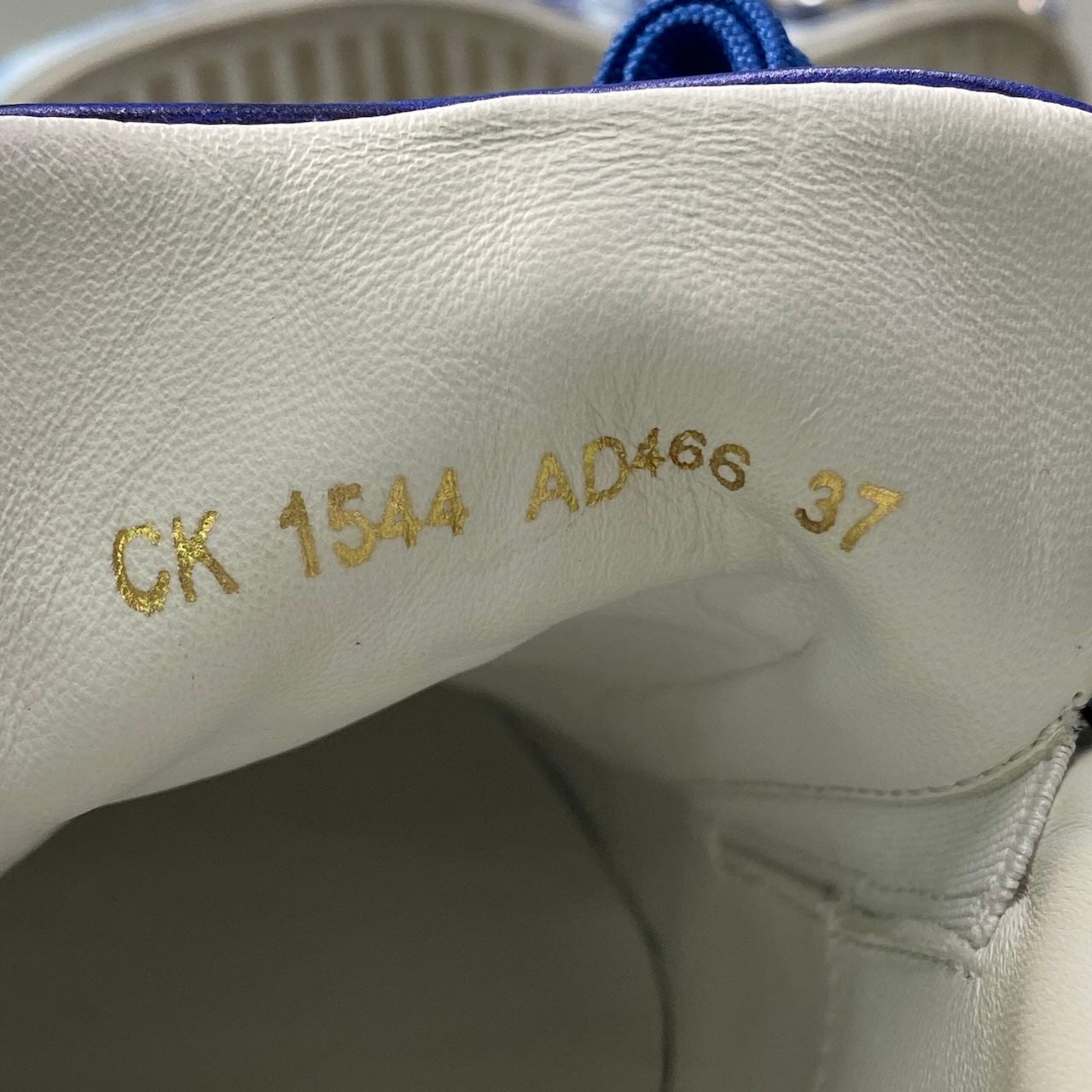 【美品】 DOLCE&GABBANA ドルチェアンドガッバーナ ポルトフィーノ ビジュー スニーカー マヨリカ ハンドペイント サイズ37 ブルー ホワイト レディースk02i