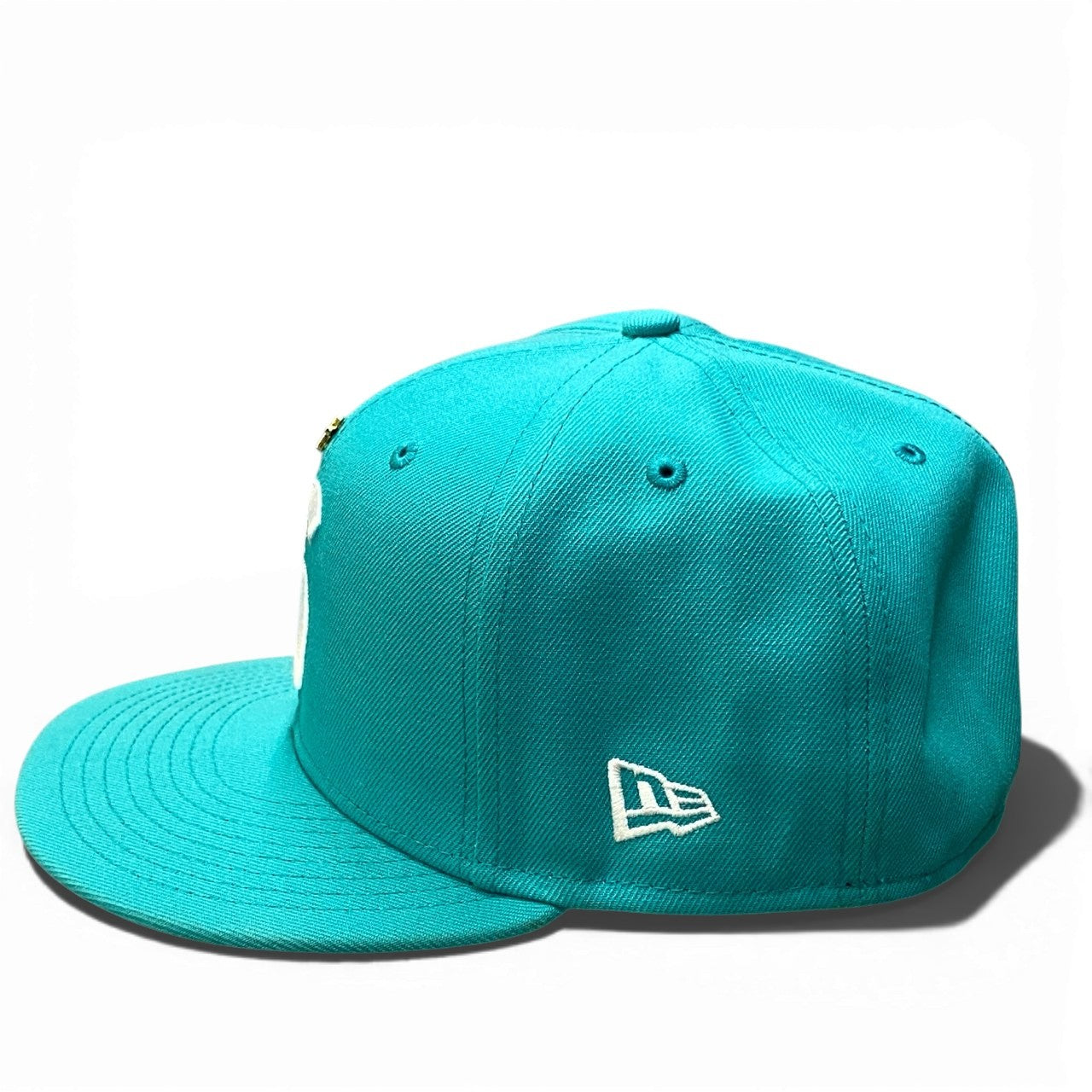 a23 Supreme シュプリーム × NEW ERA ニューエラ Gold Cross S Logo Cap ゴールドクロス キャップ 7 1/2 ターコイズブルー 帽子t18r