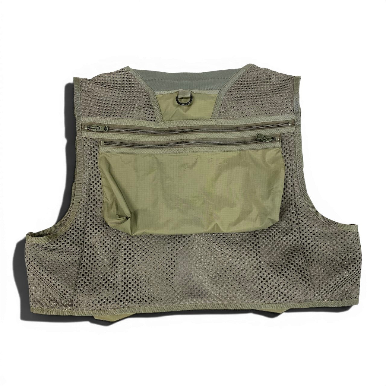 47d16 patagonia パタゴニア フィッシングベスト サイズS カーキ メッシュ Fishing Vest アウトドア ステルスパックt18r