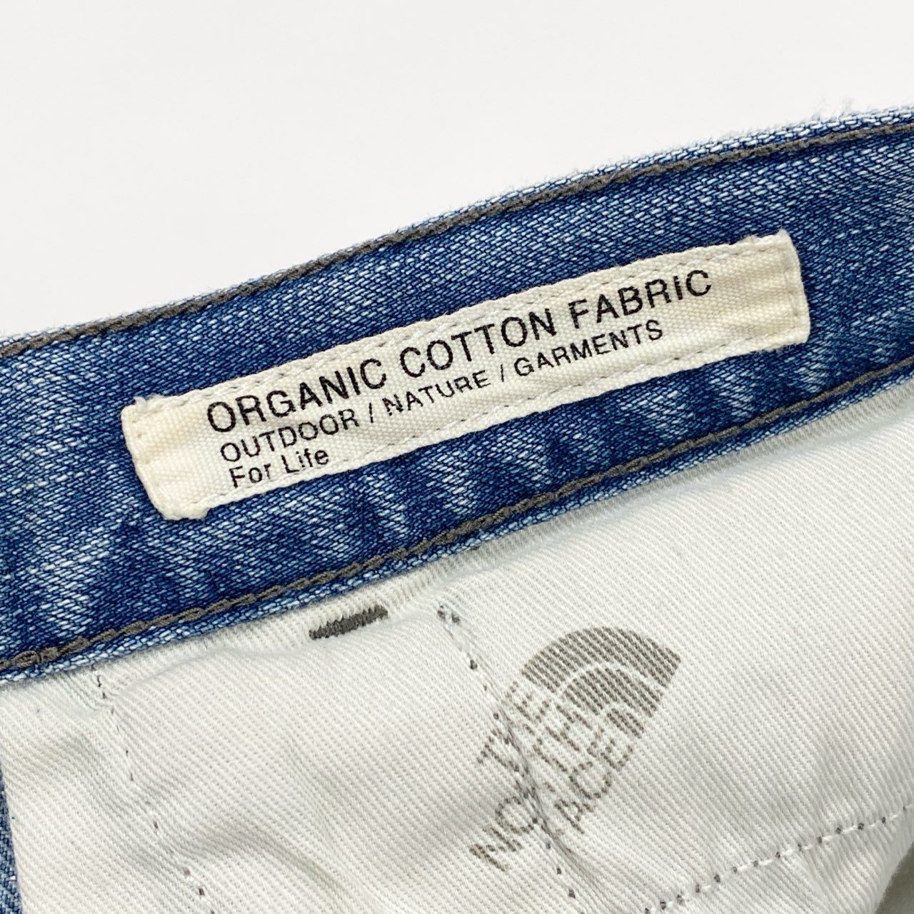 49L9 THE NORTH FACE ザノースフェイス パープルレーベル デニムパンツ ウェッビングベルトデニム ボトム NT5704N 32サイズ ブルー メンズo07t