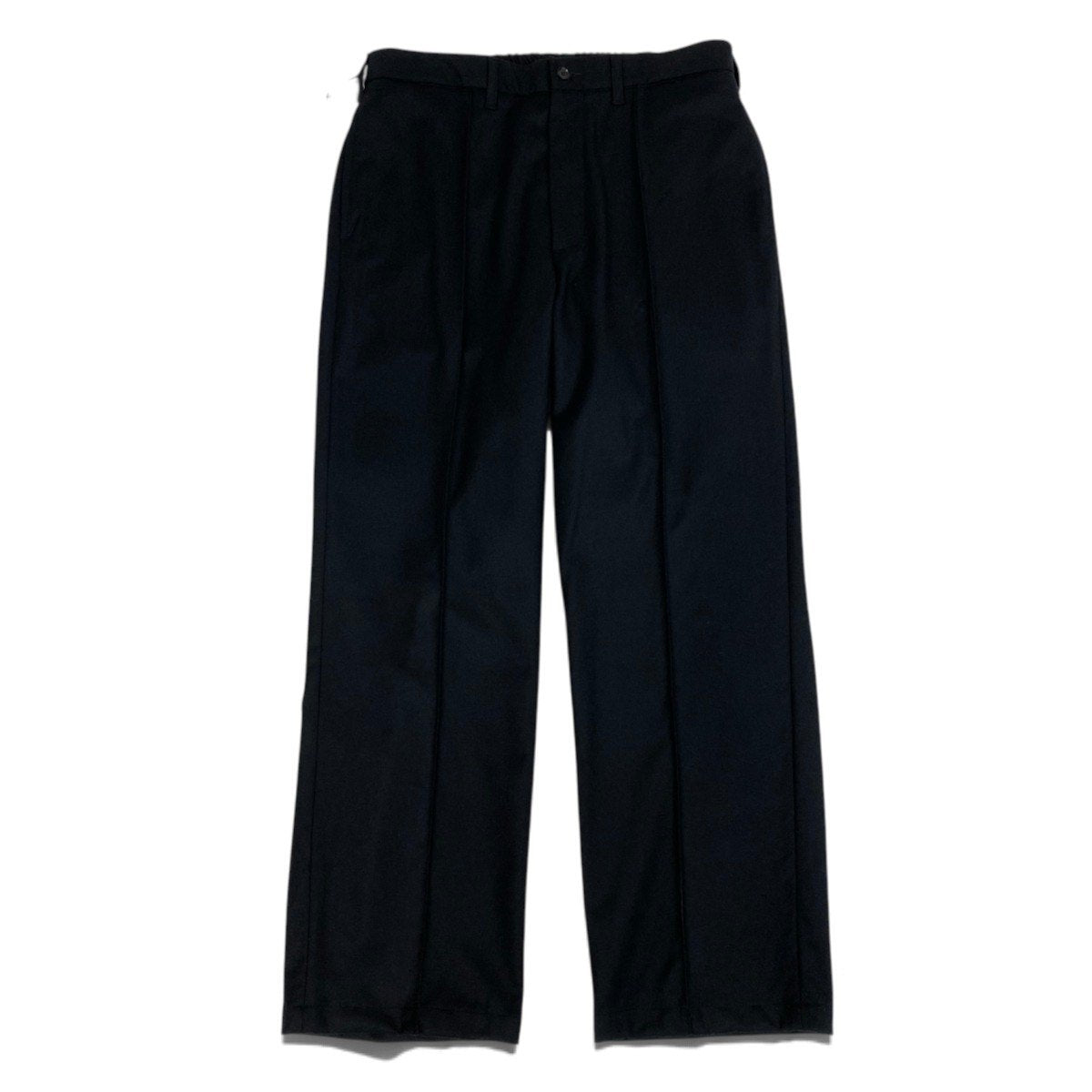 16i30 【新品保管品】COOTIE PRODUCTIONS クーティープロダクションズ 24AW イージートラウザー ボトムパンツ カシミヤ混 Lサイズ ブラック メンズ 男性用u02t