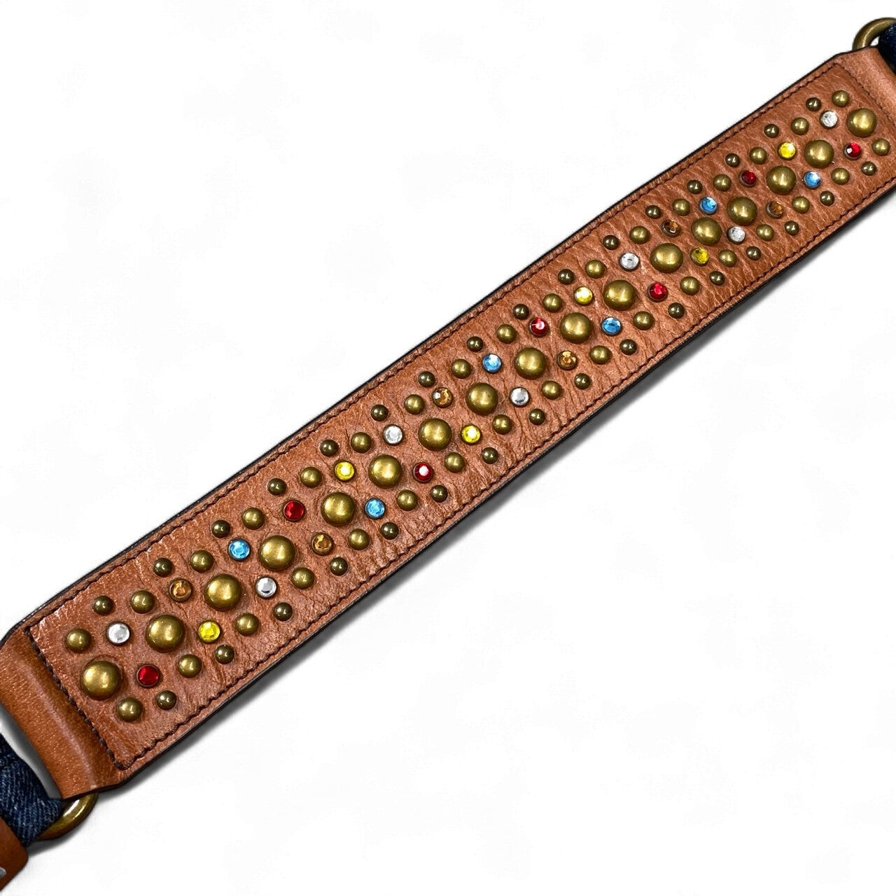 ak18 D&G DOLCE&GABBANA ドルチェ＆ガッバーナ 00’ｓ Vintage doubleflap denim Shoulderbag メンズ ショルダーバッグk02i