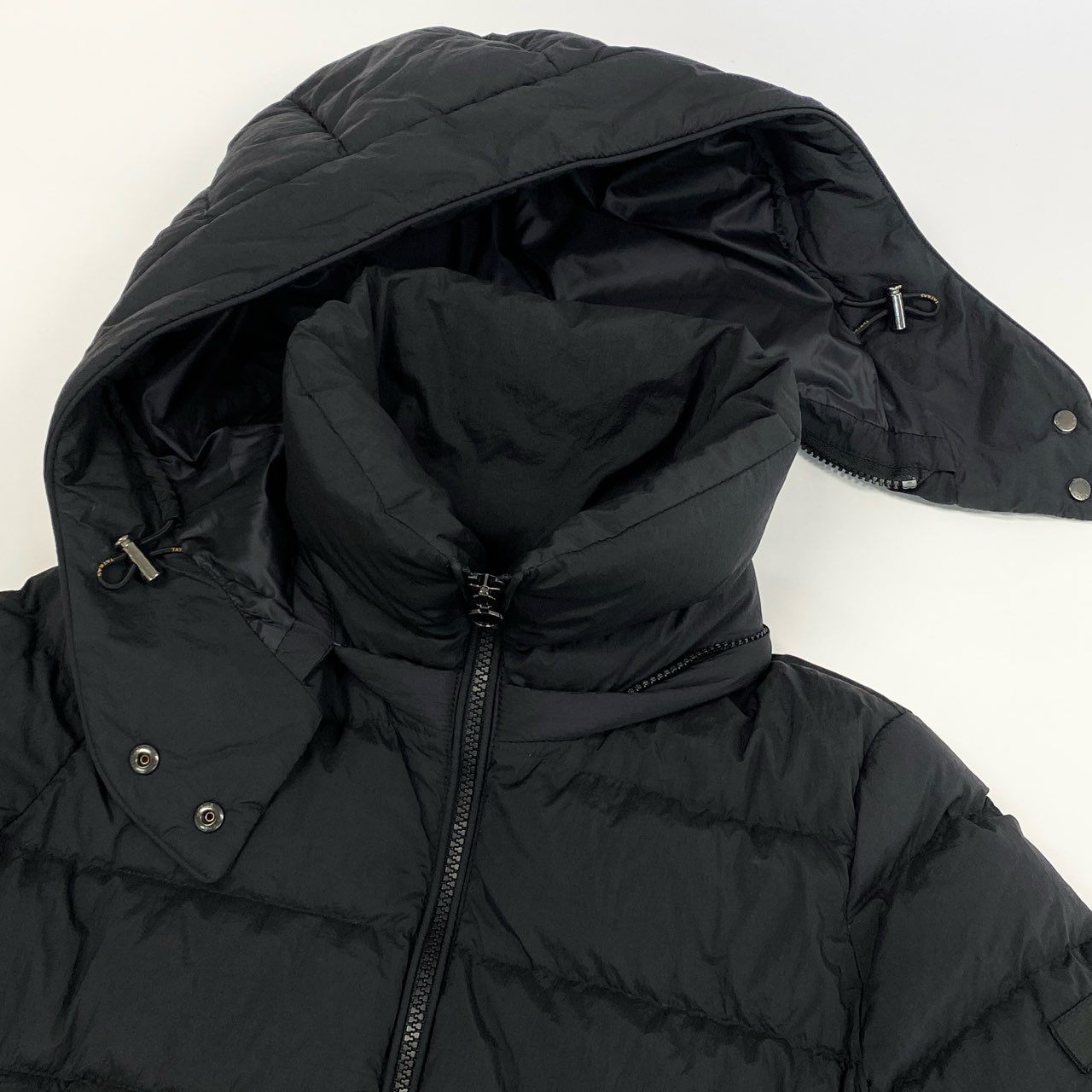 67k7 TATRAS タトラス ポリテアマ ダウンジャケット ダウンコート アウター LTA19A4694 02 Mサイズ相当 ブラック ナイロン レディースo07t