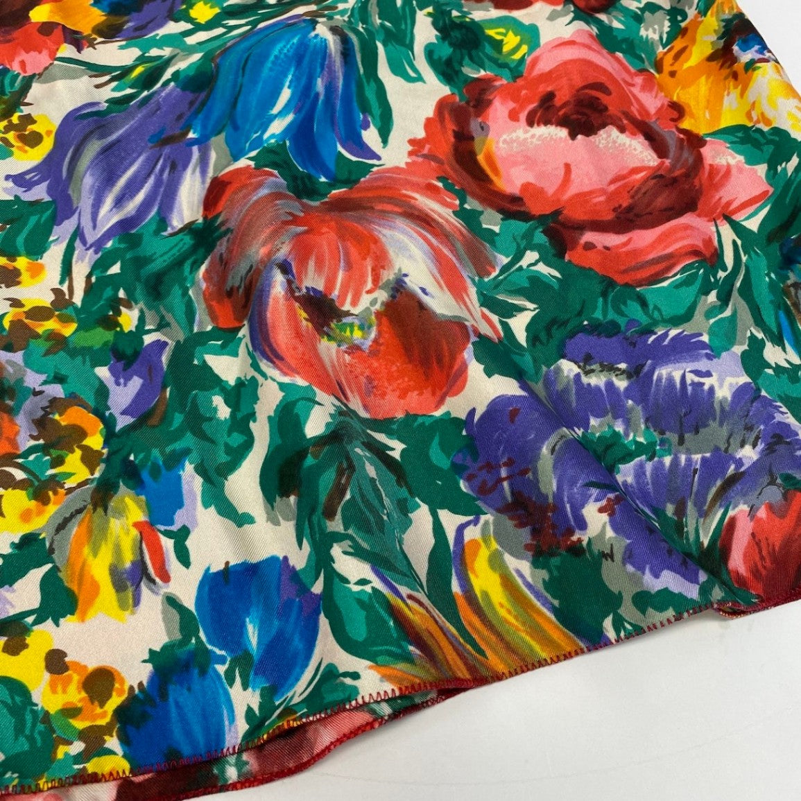 Ee8 DOLCE&GABBANA ドルチェ＆ガッバーナ 花柄 シルクブラウス ノースリーブブラウス サイズ40 マルチカラー シルク100 レディースk02i