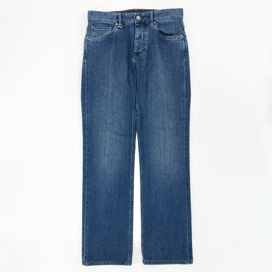 11i16 Ermenegildo Zegna エルメネジルドゼニア ５ポケット デニムパンツ ジーパン ハイストレッチ ボタンフライ 30 インディゴブルー メンズu02t