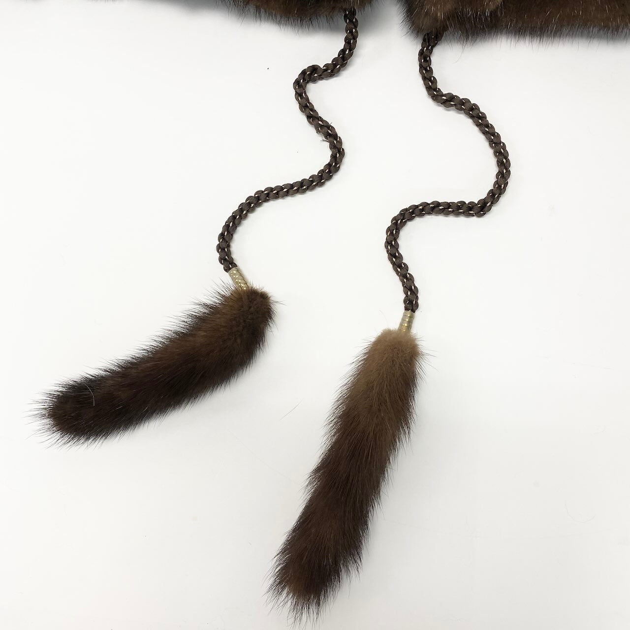 68c24 Roberto Ricci × SAGA MINK サガミンク 銀サガ デミバフミンク ファーコート しっぽコード付 サイズ11 ブラウン 最高級本毛皮 Mink Fur Coatt18r