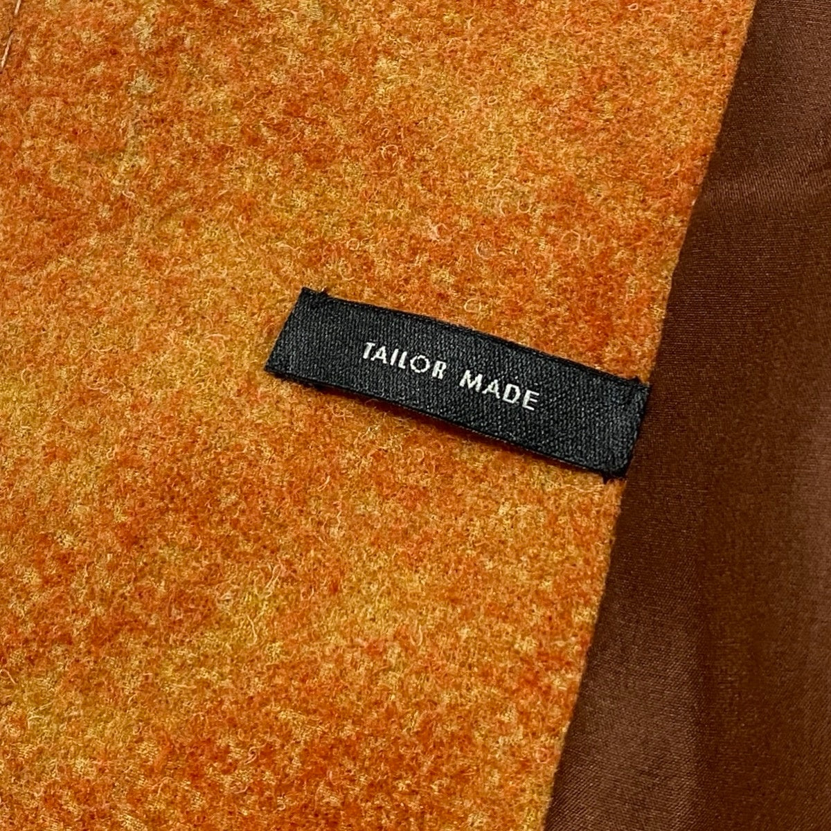 Ee19 JILSANDER テーラードジャケット ウールジャケット イタリア製 34サイズ オレンジ レディース 女性用u02t