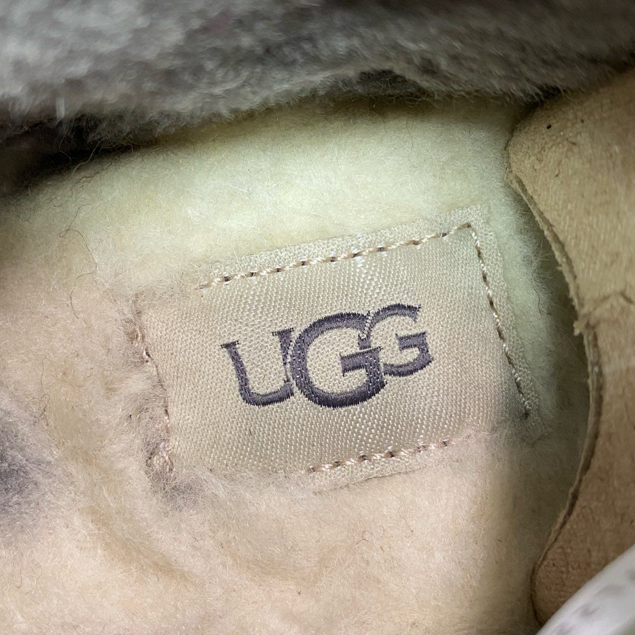 5f10 【美品】UGG アグ オーストラリア NEUMEL FLEX ムートンブーツ ショートブーツ サイズ23 グレー レディース 女性用 靴