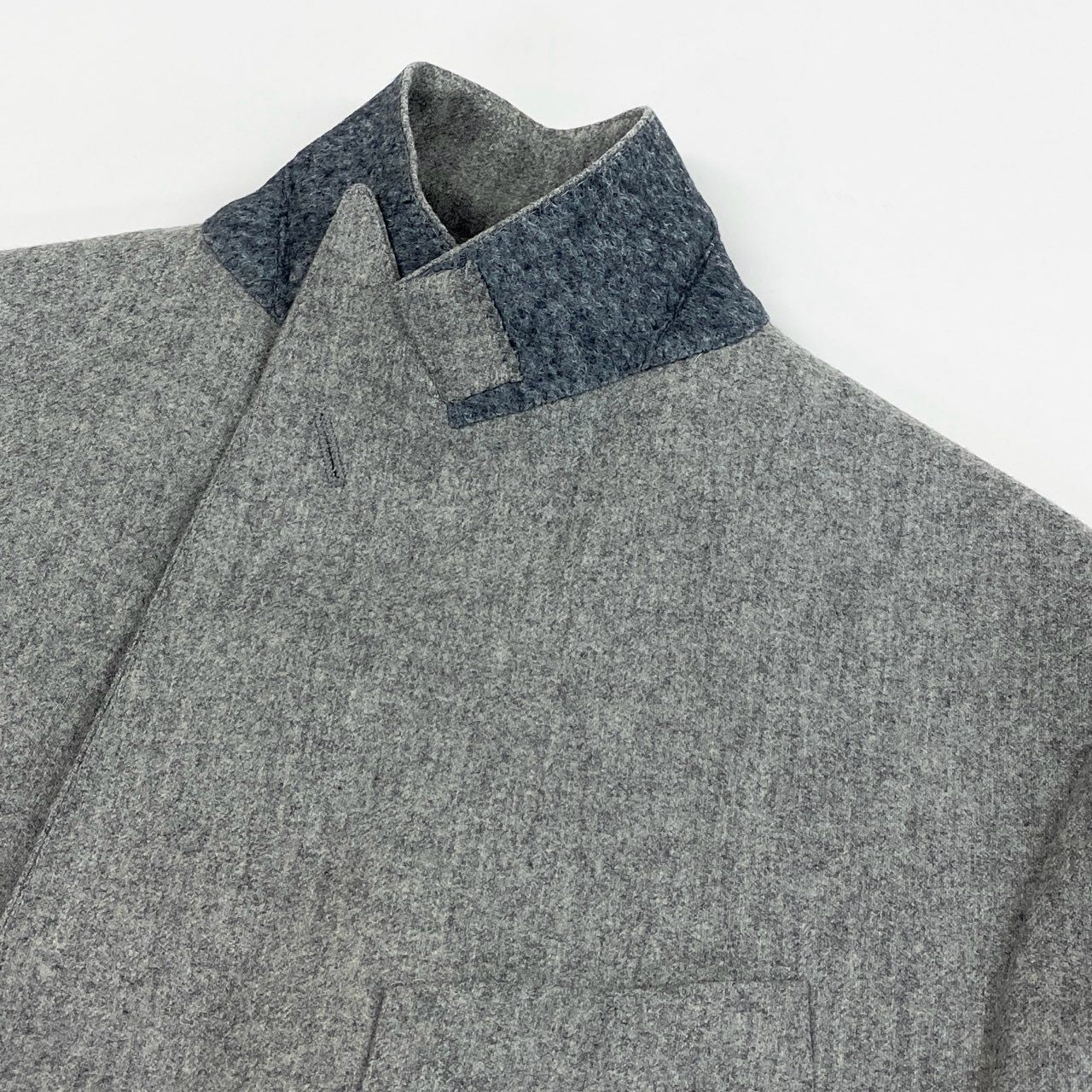 33L4 LARDINI ラルディーニ スーツセットアップ テーラードジャケット  ウールジャケット ダブルブレスト スラックス AP22484AQ 46サイズ グレー メンズu02t