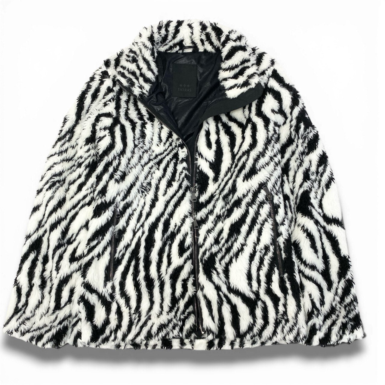 21c4 TATRAS タトラス ボアフリースジャケット ブルゾン ゼブラ柄 アウター MTAT22A4863-L 01サイズ ポリエステル100％ メンズ 男性用o07t