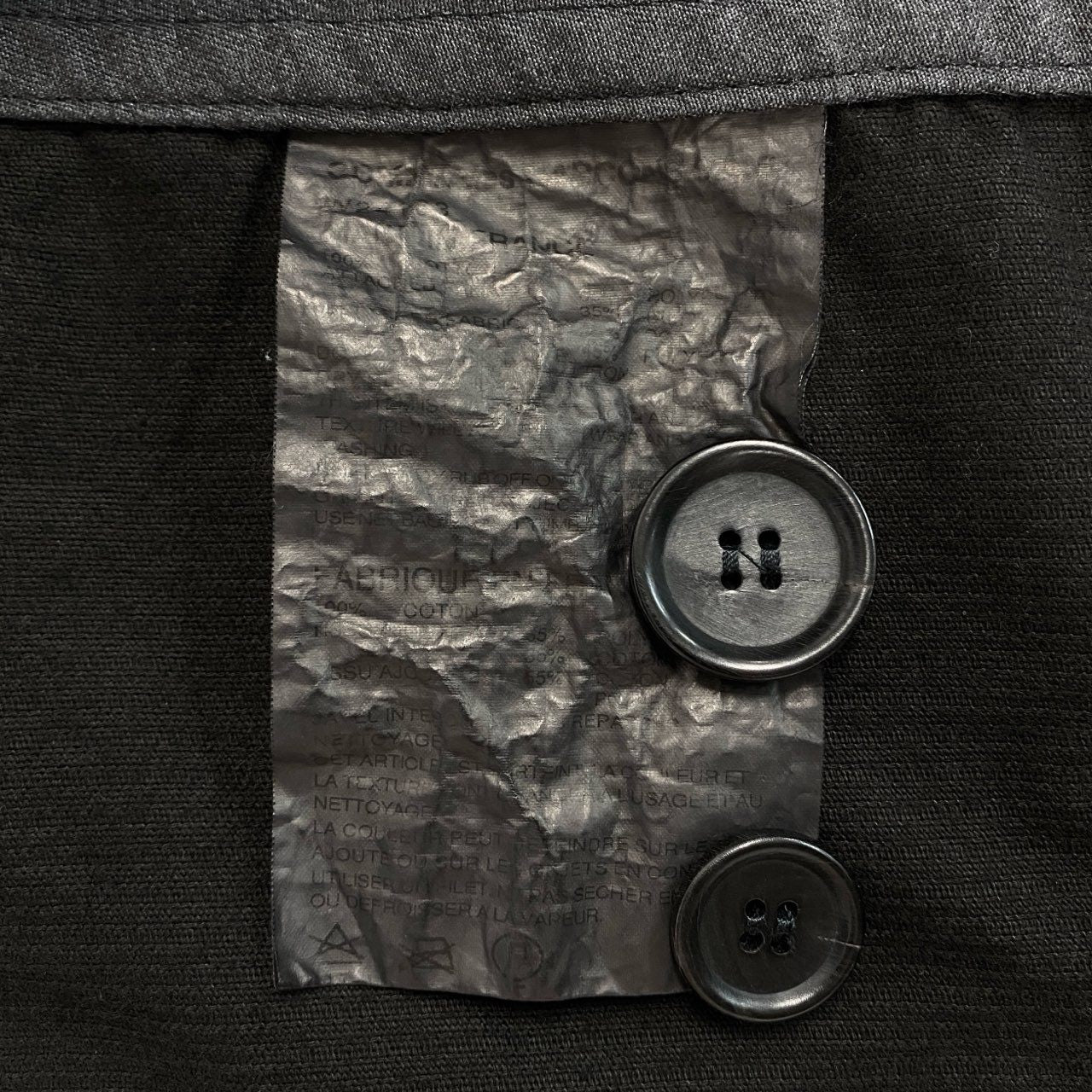 7i25 《美品》COMME des GARCONS SHIRT コムデギャルソン シャツ ダブルブレスト ピーコート 切替ジャケット 異素材 W24163 XSサイズ マルチカラー メンズk02i