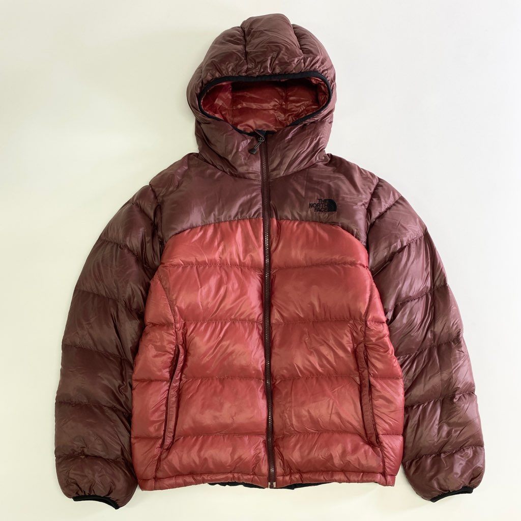 25k7 THE NORTH FACE ザ ノースフェイス ACONCAGUA HOODIE アコンカグア フーディ ダウンジャケット ND18702 S レッド アウトドア