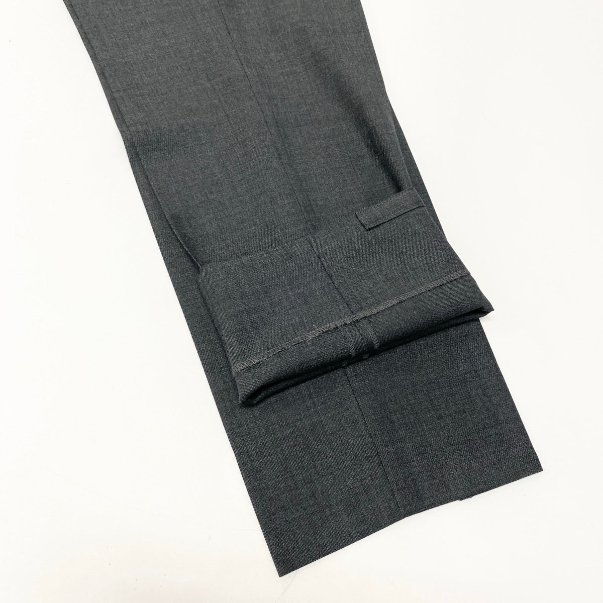 11e27 LARDINI ラルディーニ スリーピーススーツ 3ピース セットアップ ブートニエール付 サイズ50 グレー メンズ 紳士服u02t