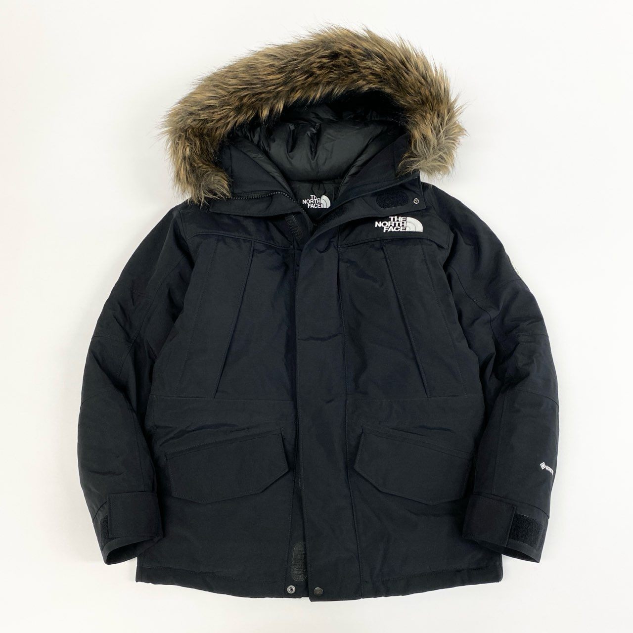 20j6 THE NORTH FACE ザ ノースフェイス NTARCTICA PARKA アンタークティカ パーカ ダウンジャケット GORE TEX ゴアテックス ND92032 S ブラック メンズo07t