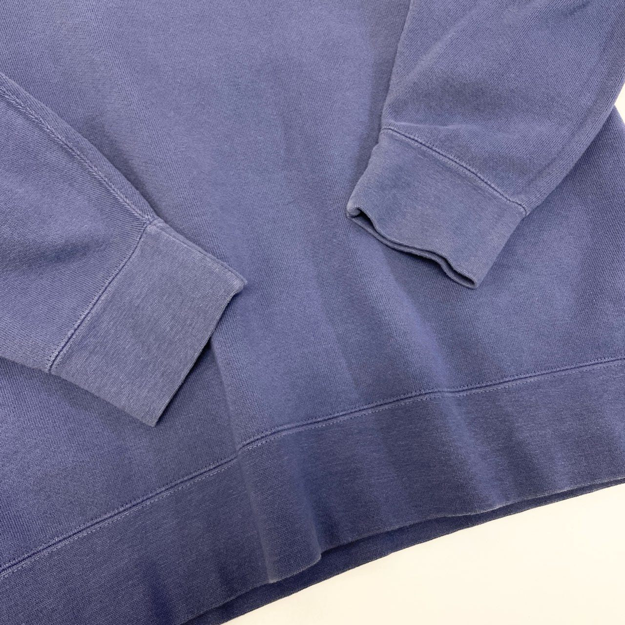 32a29 【新品保管品】visvim ヴィズヴィム JUMBO SB SWEAT L/S DMGD スウェット 0124105010025 2サイズ ブルー メンズo07t