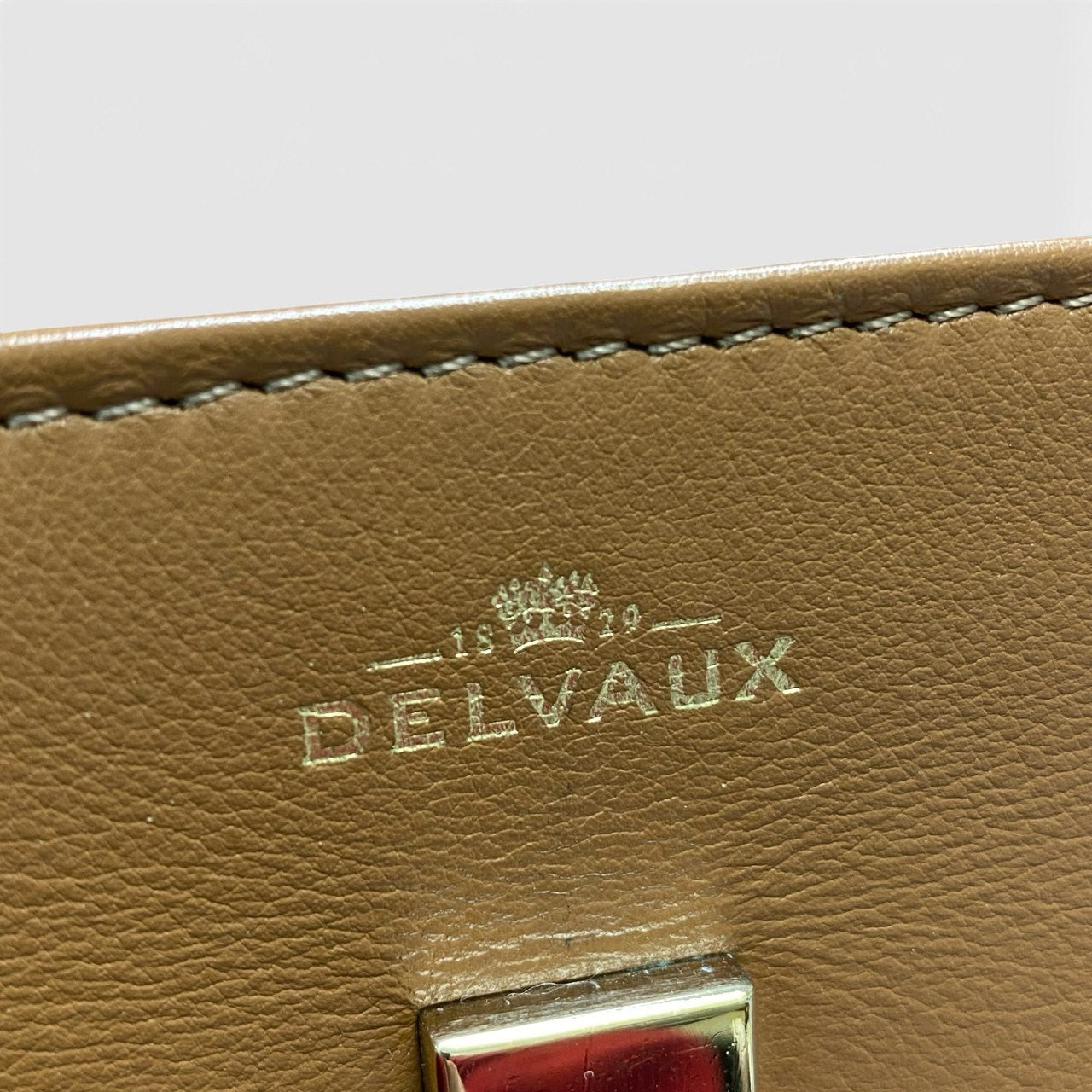 AL24 《極美品》 DELVAUX デルヴォー タンペートPM ショルダーバッグ ハンドバッグ 2way ブラウン レザー レディース 女性用k02i