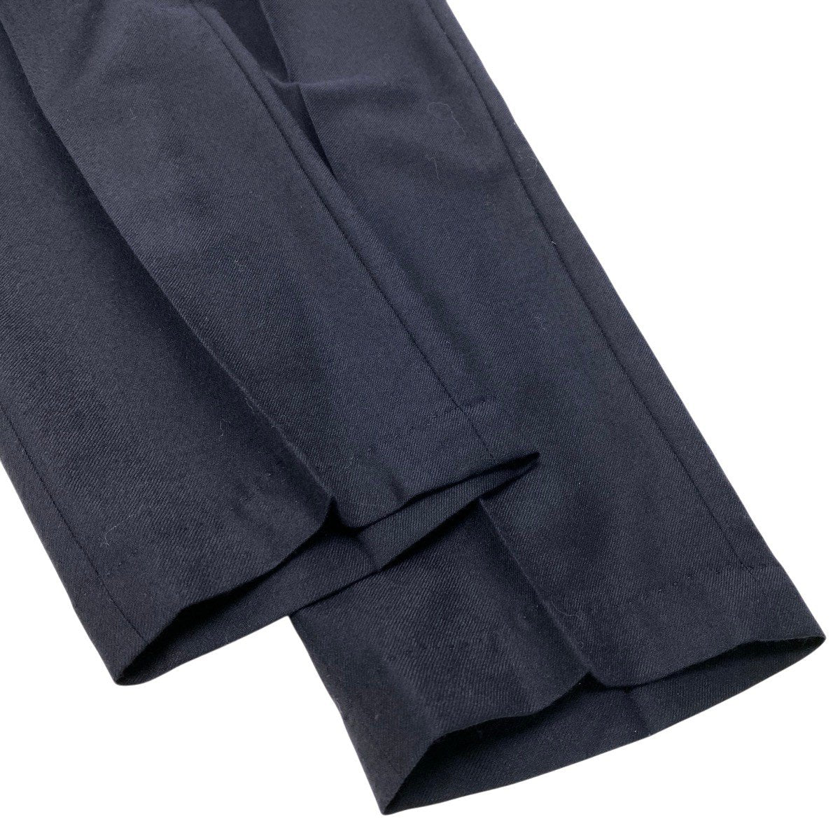 52h18 【美品】 INCOTEX インコテックス SLIM FIT PATTERN30 1タック スラックスパンツ サイドアジャスター 46 ブラック メンズ 紳士服u02t