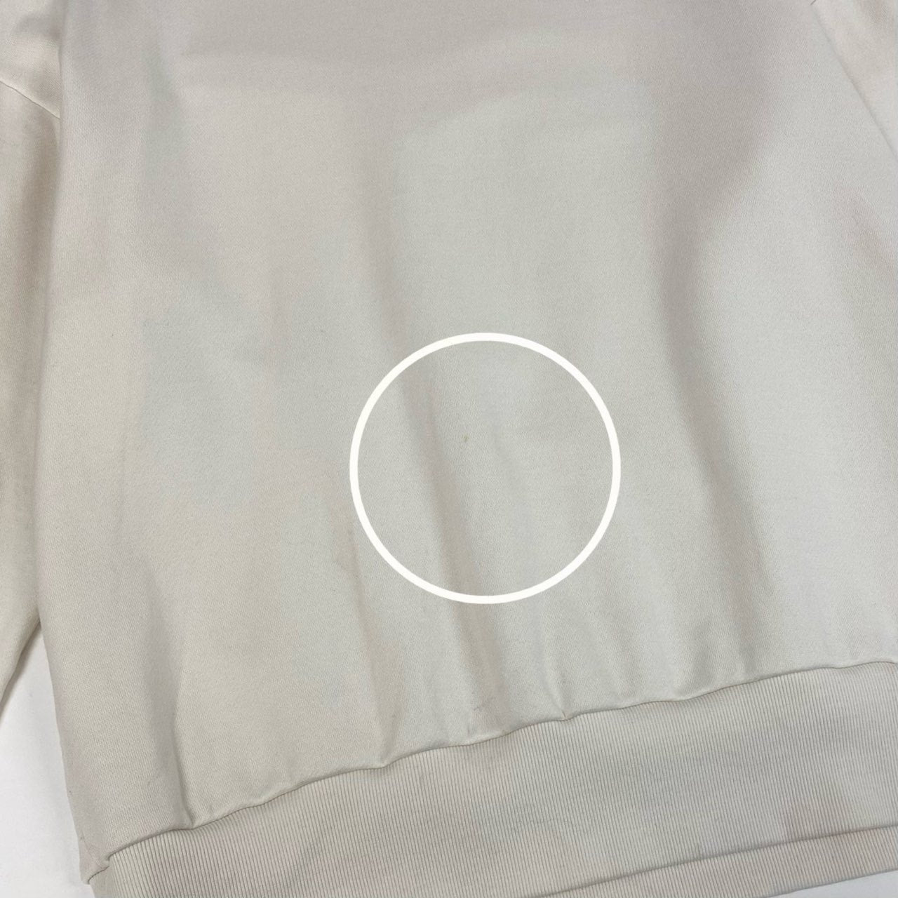 8b20 《美品》定価￥41,800 TATRAS タトラス 別注 FITART フィタート ロゴ刺繍 スウェット サイズ3 ホワイト ユニセックス トレーナーt18r