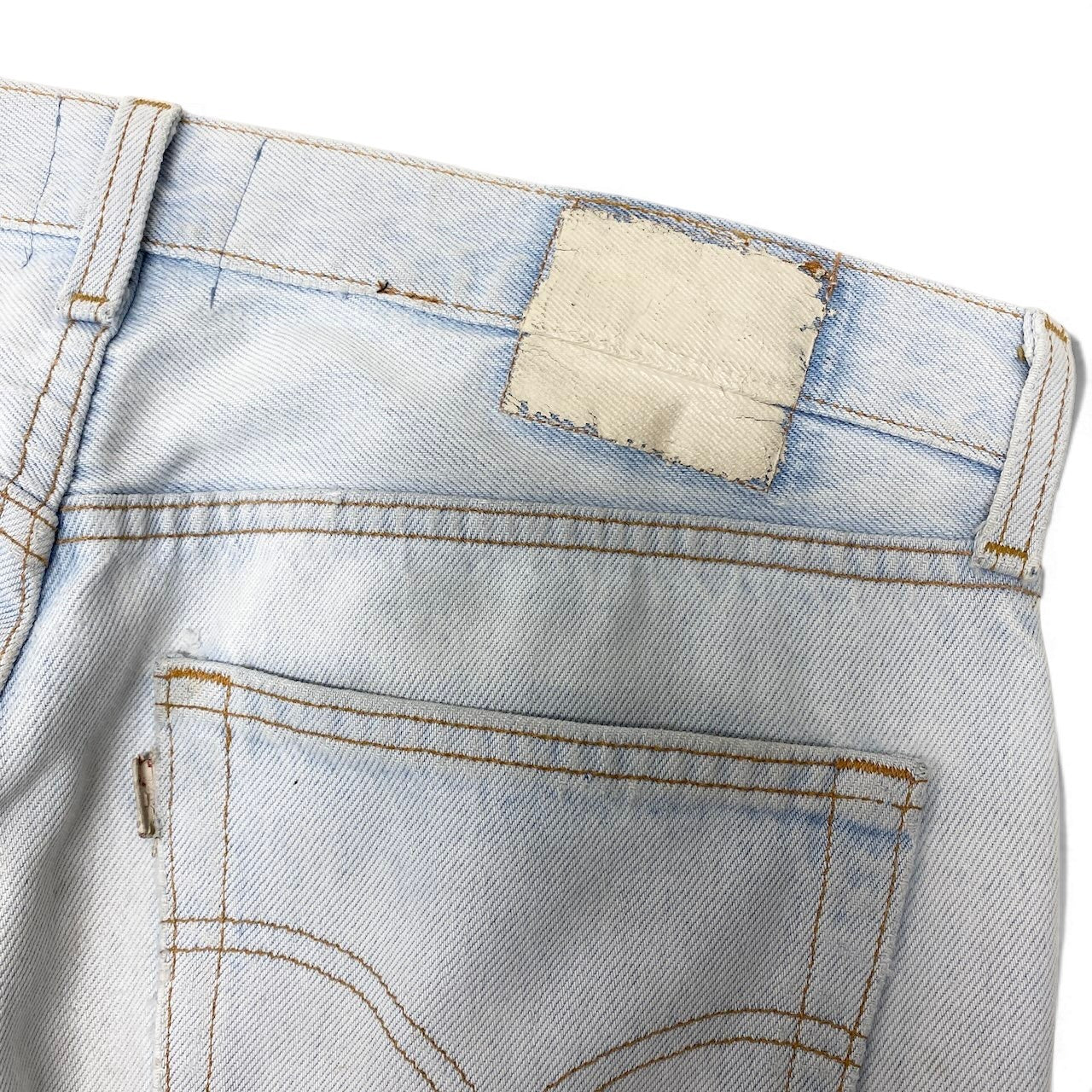 Mf26 Gallery Dept x Levi's ギャラリーデプト リーバイス フレアデニム ヴィンテージ加工 リメイクデニム ライトウォッシュデニム ボタンフライ メンズ 男性用 30 ライトブルー コットン100％u02t