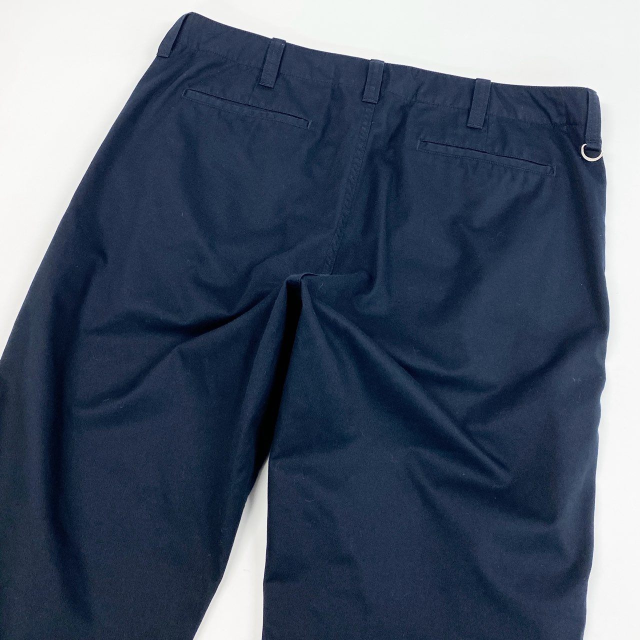 77j28《美品》uniform experiment ユニフォームエクスペリメント テーパードパンツ サイドポケット ボトム UE-190003 4サイズ ネイビー メンズu02t