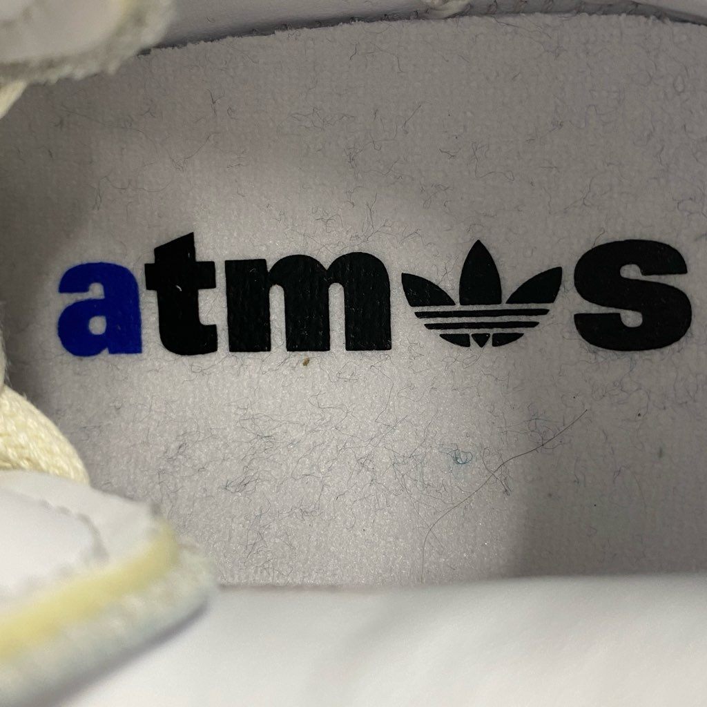 6f6 adidas アディダス × atmos アトモス 別注 FORUM 04 フォーラム スニーカー 29cm ホワイト レザー シューズ