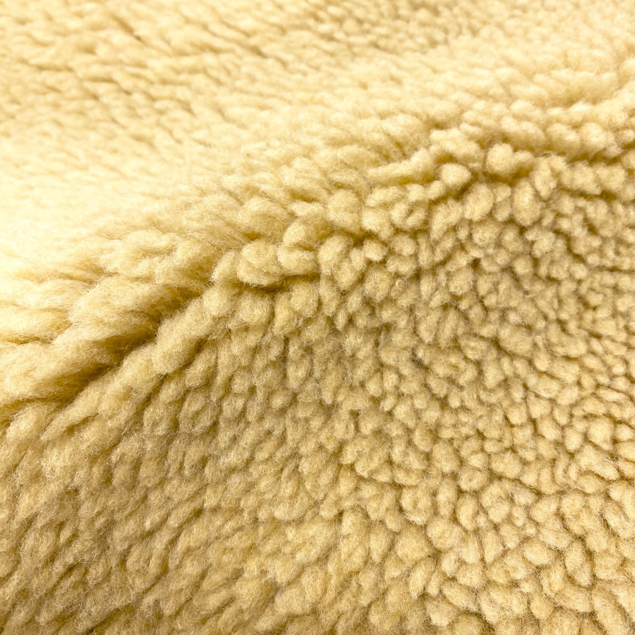 33c10 NATAL DESIGN ネイタルデザイン ホワイトバッファローボアジャケット フリースジャケット アウター XSサイズ ベージュ カーキ メンズ 男性用o07t