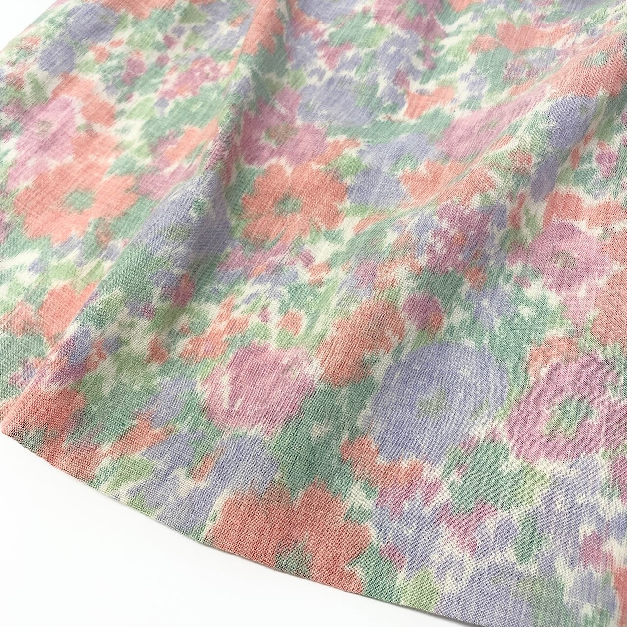 17c16 GIVENCHY ジバンシー スカートセットアップ 半袖ジャケット タイトスカート 花柄 12サイズ マルチカラー レディース 女性用u02t