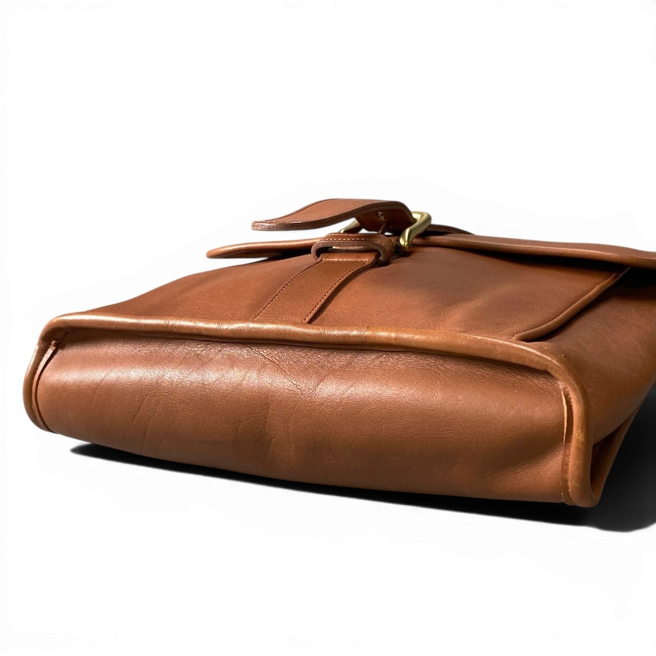 g9 COACH コーチ オールドコーチ ヴィンテージ ショルダーレザーバッグ Old Coach Vintage Shoulder Leather Bag 5280 ブラウンt18r