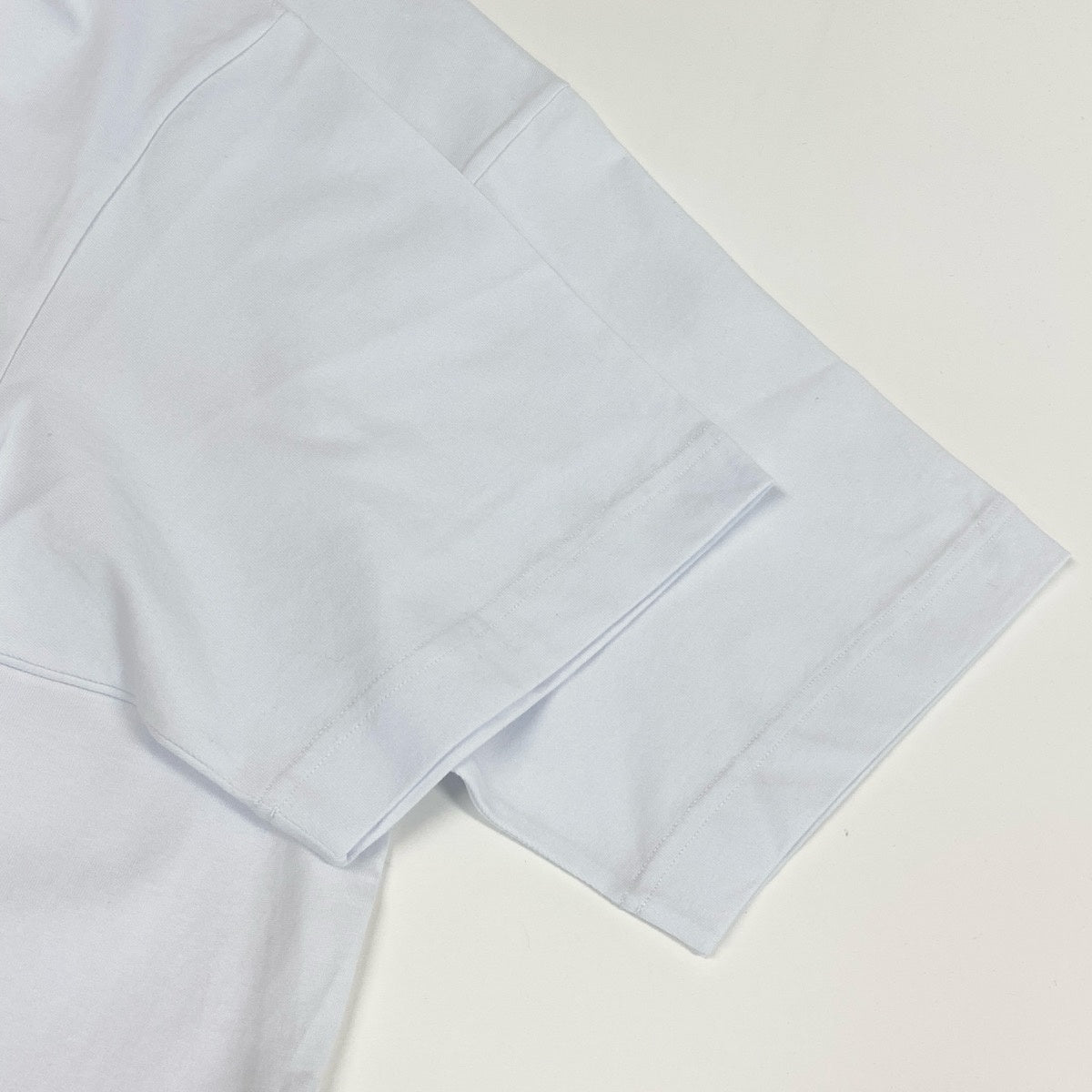 Me25 GUCCI グッチ シェリーライン フロントロゴ Tシャツ 半袖カットソー サイズS ホワイト メンズk02i