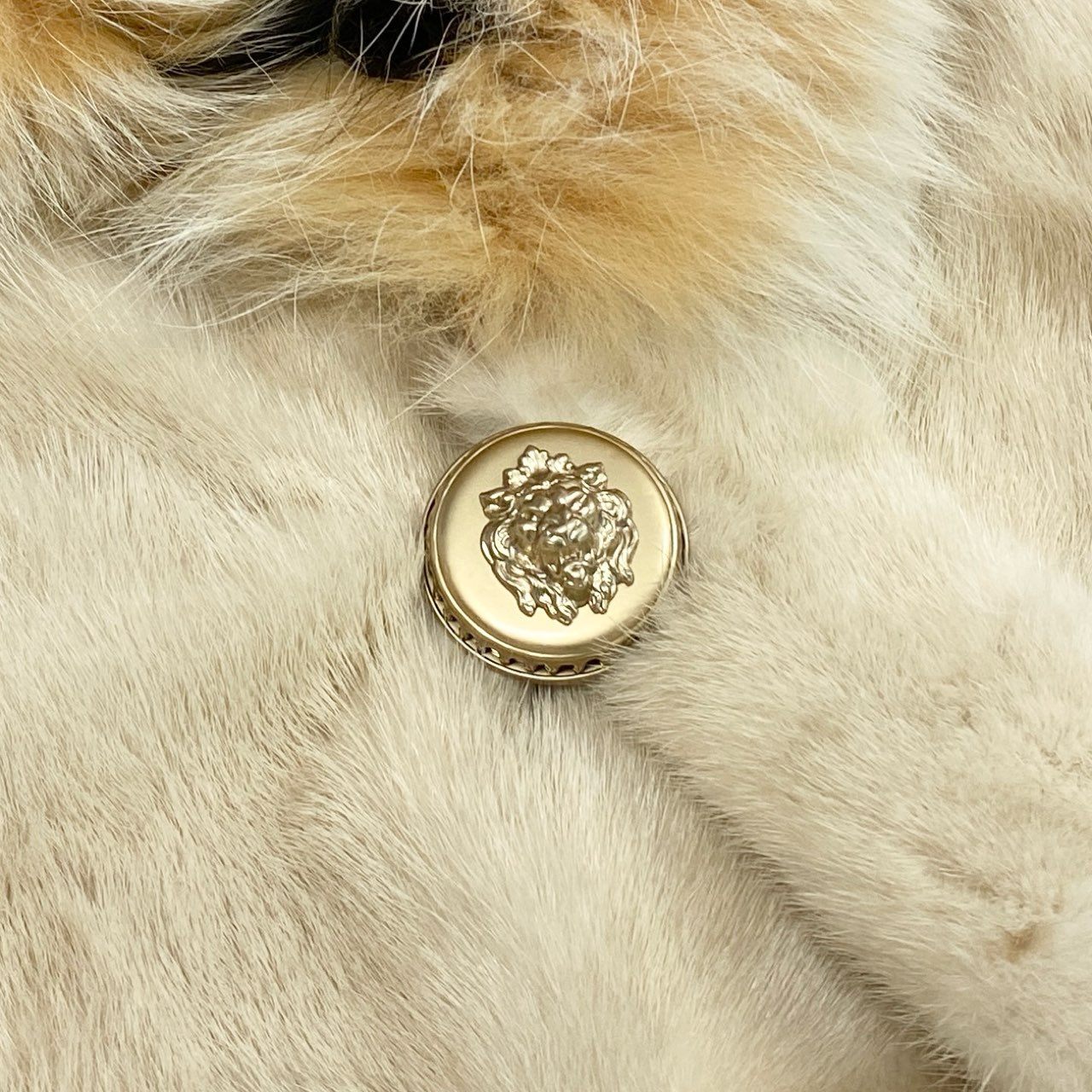 35k2《超希少》 リンクス × ミンク ロングコート 92cm ホワイト 最高級本毛皮 LYNX × MINK FUR リアルファーt18r