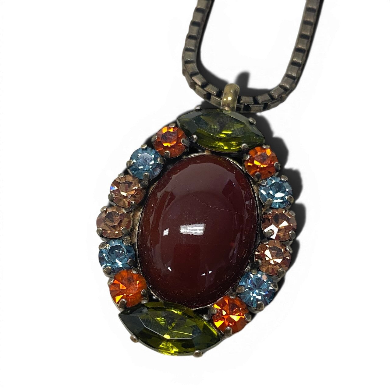 g16③ 《 3点セット 》 Mariana マリアナ 天然石 × クリスタル ビジューネックレス  アクセサリー ジュエリー アンティークt18r