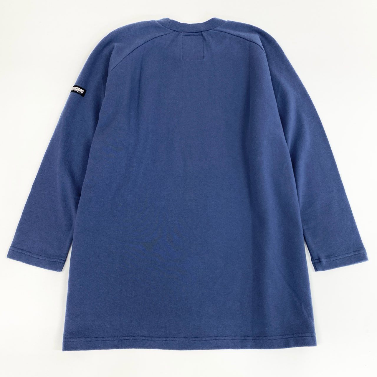 81j8 NEIGHBORHOOD ネイバーフッド 2004年 初期 クルーネック カットソー ロンT ロングスリーブ トップス メンズ 紳士服 M ネイビー コットン100％u02t